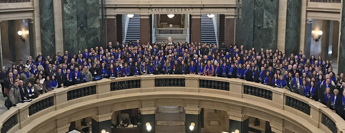 WICULeague's tweet image. Over 300 Credit Union Activists Share The Credit Union Difference at State GAC 2020 #TheCUDifference bit.ly/2GiQROQ