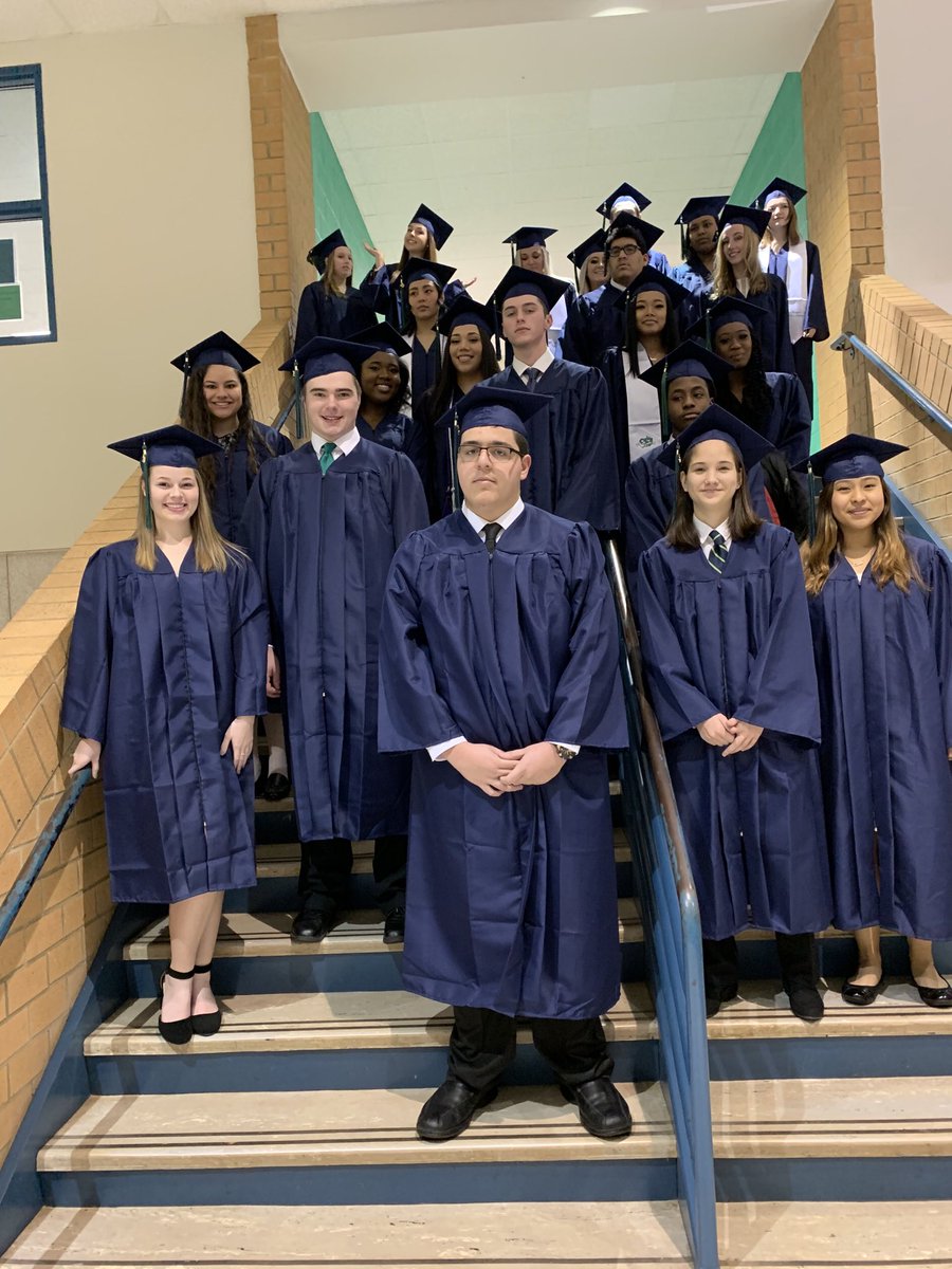 Class of 2020 mid year graduation. Twenty-four great people ready to leave the Pride and continue the journey.