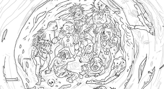 rlly liking how this drawing is turning out uwu ☠️?? 