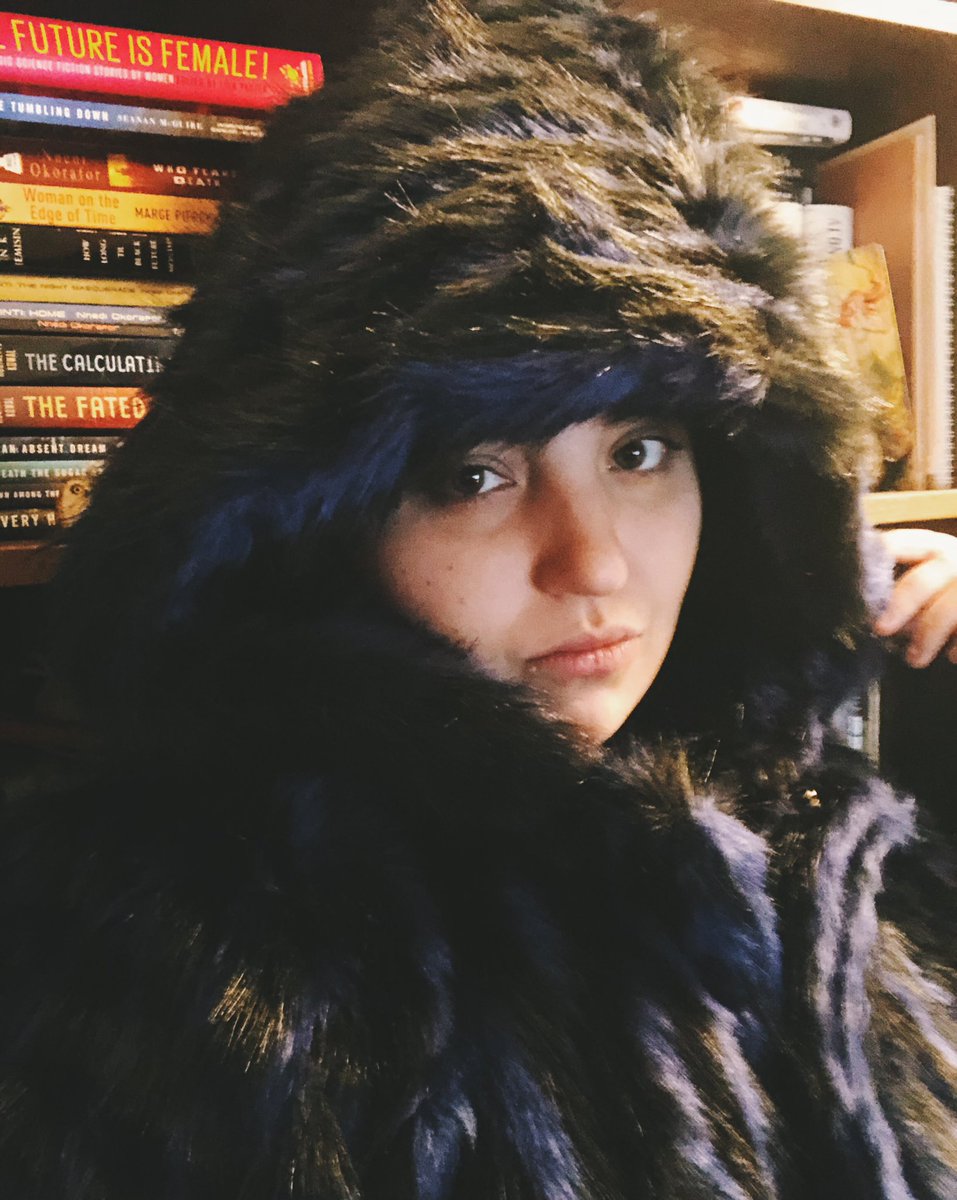 Are you cold, not itchy enough, want to be mysterious, and also have a big enough personality to actually pull this coat off? If you’re my size you also have to be ok with not being able to see if the hood is up. If all this applies to you, this is your coat.