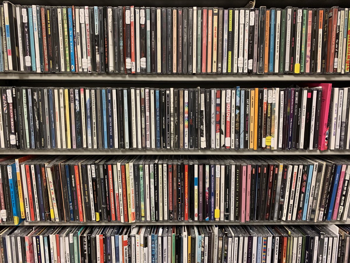 AndreasCNN's tweet photo. So much music here in the WRAS archives. Both vinyl and CDs. Stay tuned for picks and rotation. #album88 #collegeradio https://t.co/Ipk6aDTjoE