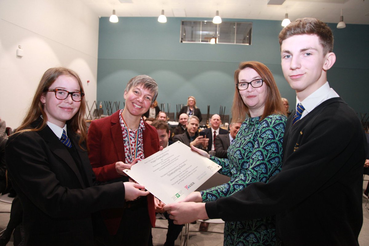CroesyNewBuild's tweet photo. Today Kier Ambassadors had a great opportunity to speak with @wgmin_education! Also 2 of our ambassadors Kieran and Rohan were joined on the tour of the new school! Well done to all of you!! @Mrs_TNJ @Miss_CPY @kierconstruct @croesyschool @AHCroesy @torfaencouncil https://t.co/9Yckut7EaQ