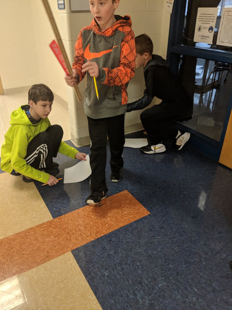 McMath_BMS's tweet photo. Without internet, we had to revert to "old school" tactics. Kids loved it. https://t.co/ShjwhNHUsv