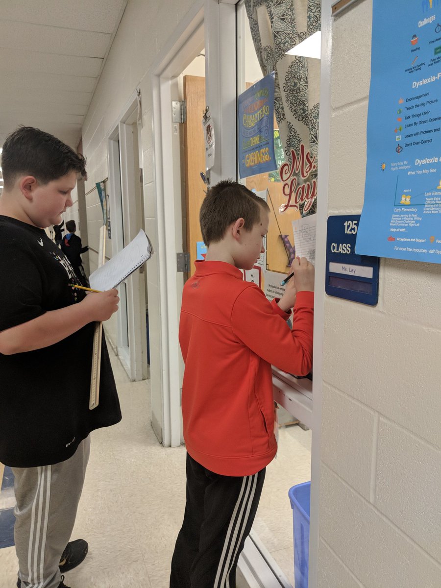 Without internet, we had to revert to "old school" tactics. Kids loved it.