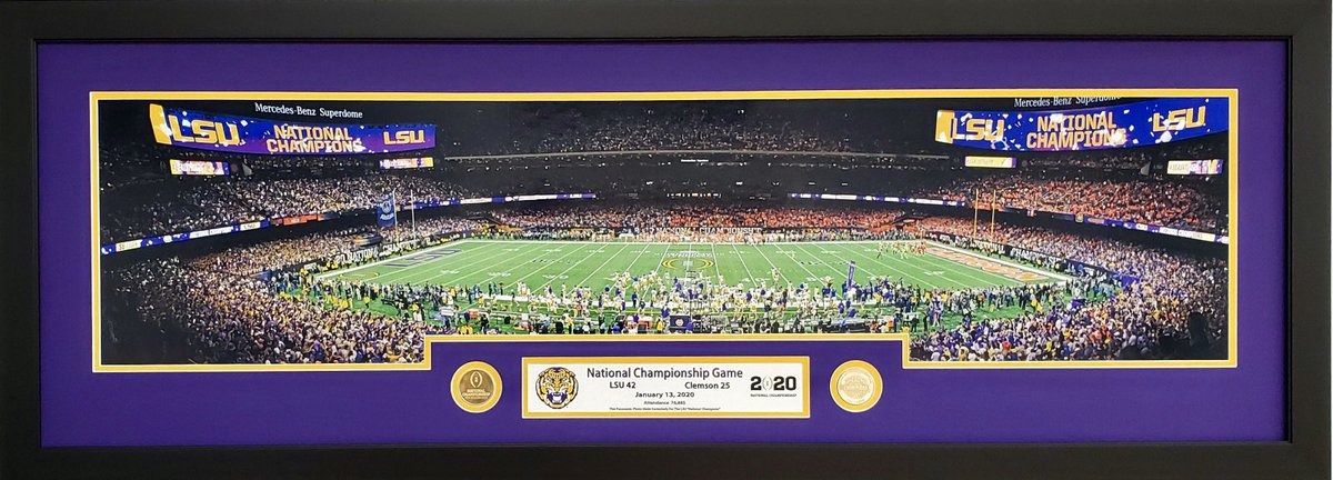 StadiumFrame's tweet photo. This is the 2 version of panoramic photo going to LSU     #GeauxTigers https://t.co/XDEG7Zm7RS
