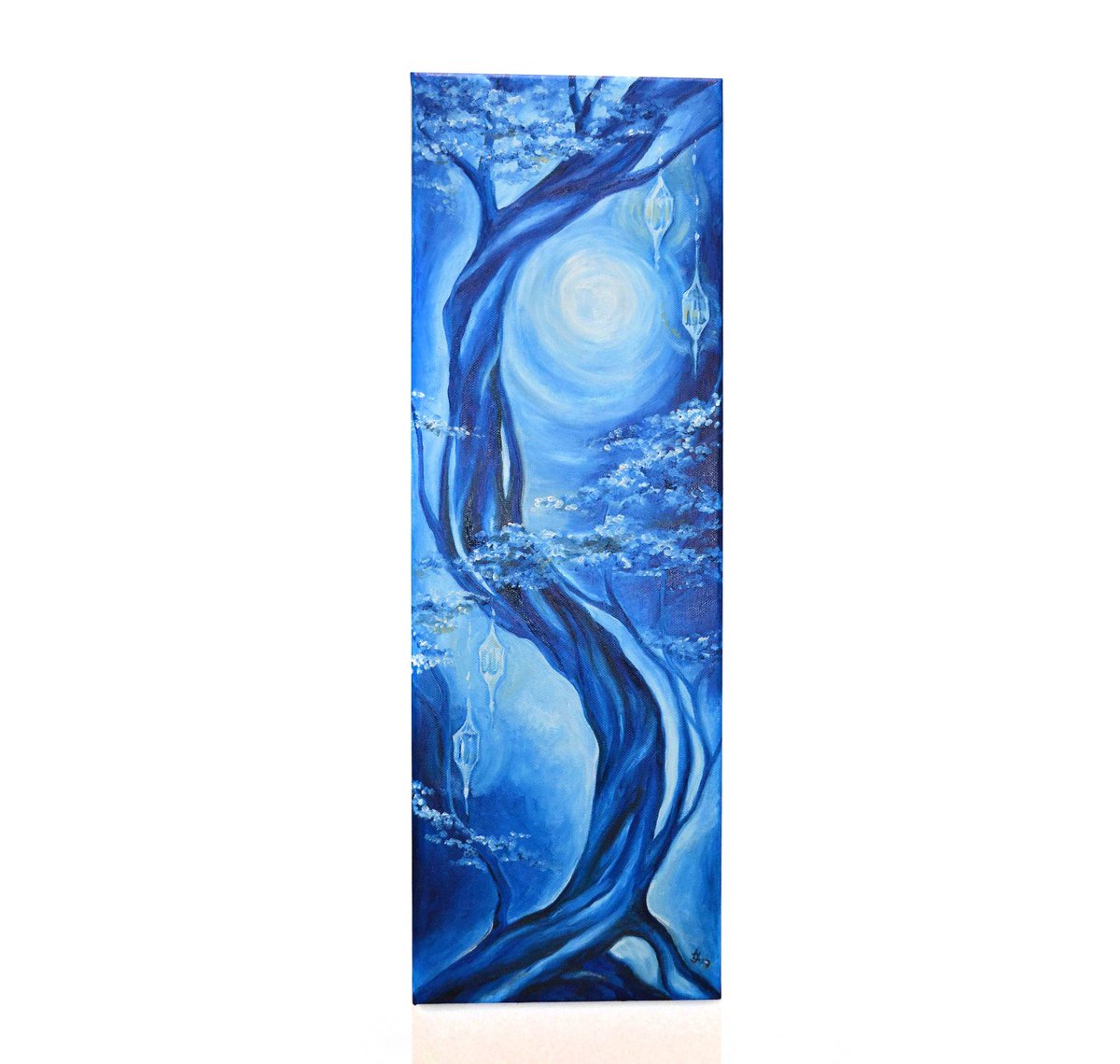 jankal7's tweet photo. Elven night - Original oil painting on canvas #rectanglepainting #fantasyart #elf #forest #natureinspired #bluepainting #tree #signedart https://t.co/mHu0sTavxm #art #painting #blue #white #plantstrees #livingroom #unframed #vertical #elvenforest https://t.co/nL1NjcpfJQ
