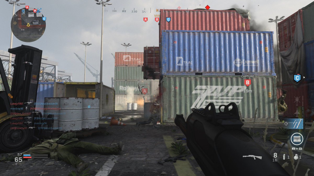 GauntJack's tweet photo. Had to make a twitter account just to show how messy 1.13 update actually is 😂🙄 @InfinityWard @Inkslasher @MarleyThirteen @Chaosxsilencer #CODMW #cod #ModernWarfare https://t.co/KFRWqDfzPZ