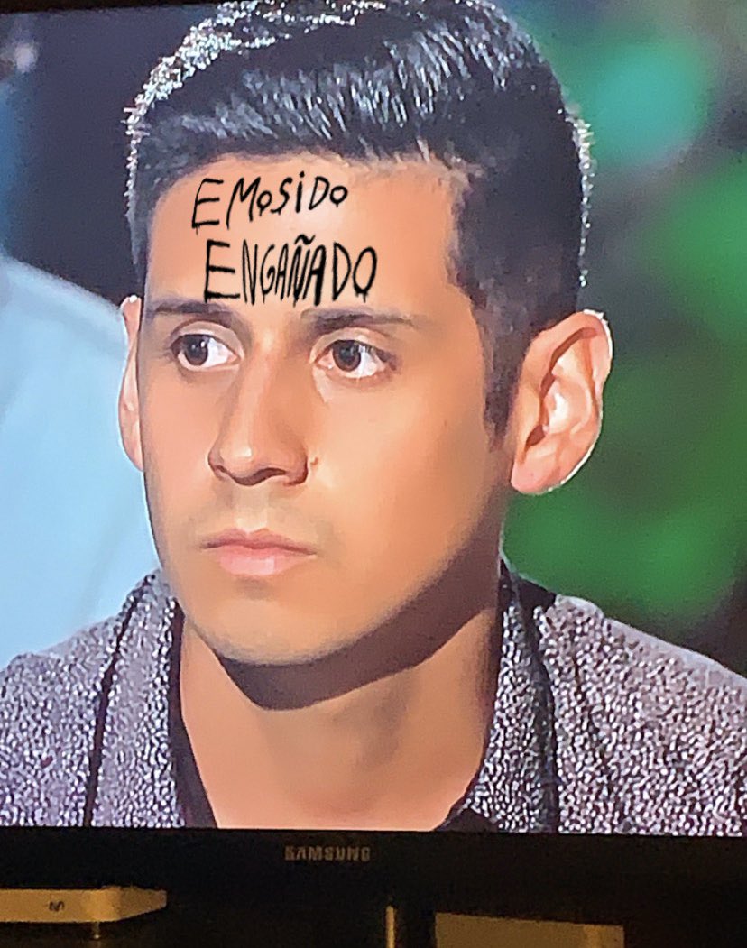 Anabohorquez3's tweet photo. Este filtro se lo hicieron pa el, las fatigas que esta pasando Cristo  jjjjajjajajjjjjj #tentacionesUtrera https://t.co/tM6812fp8r