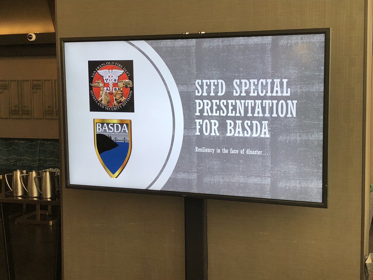 SFFDPIO's tweet photo. Showcasing our mobile outreach and reunification center today at the monthly #BASDA meeting, helping to keep our local hotels safer. @JodiTraversaro https://t.co/J2jCmdgUTz