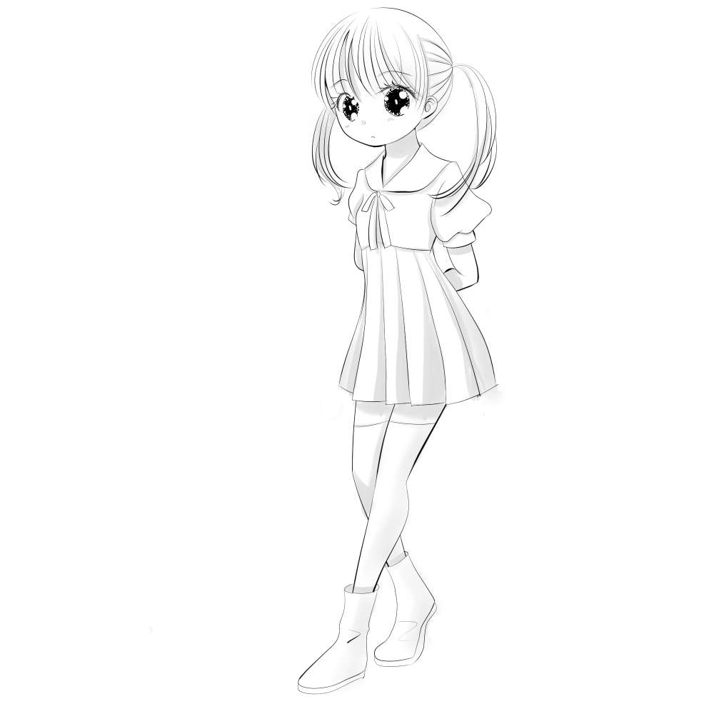 「#1日1絵 #一日一絵 #イラスト #女の子」|ふみな(fumina)のイラスト