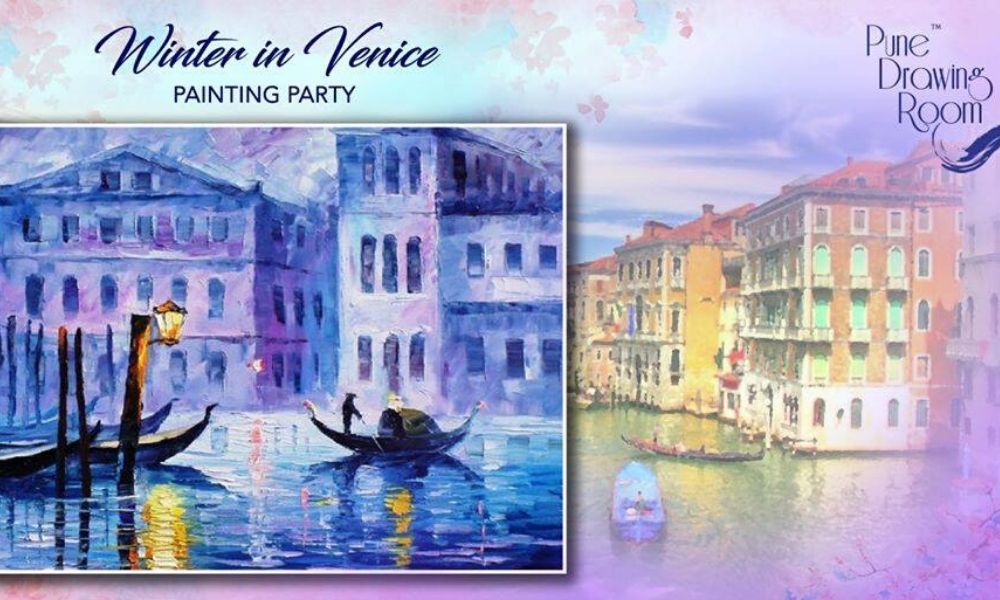 Winter in Venice Painting Party: By Pune Drawing Room –  #limitedseats #BookNow <a href="/Skilltivate/">Skilltivate</a> buff.ly/2RDWBrp