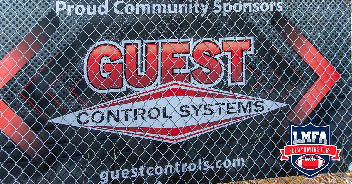 With the 2020 season quickly approaching, we want to make sure we acknowledge the rest of the sponsors that made 2019 possible. Thanks to <a href="/GuestLtd/">Guest Controls Ltd.</a>  for your support!

#LMFA #Lloydminster #Football #GuestControls