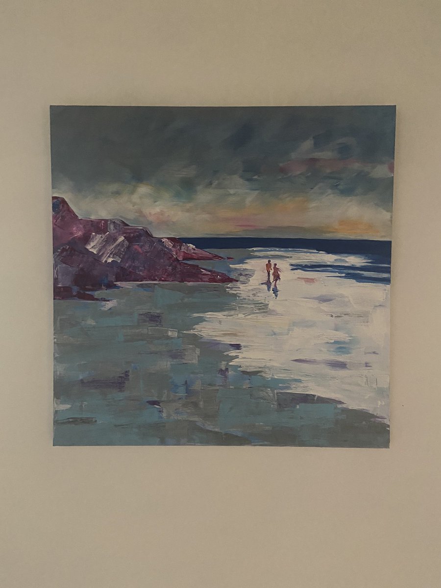 Spent time painting