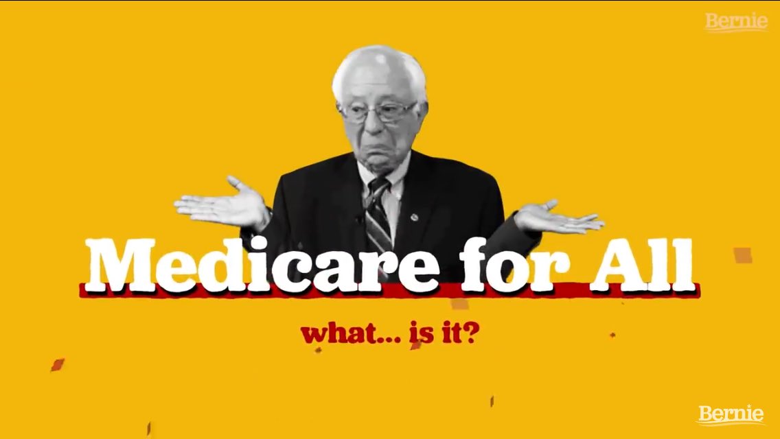 DanielBackstro1's tweet photo. #MedicareForAll #SinglePayer #Bernie2020 #NotMeUs 
CHECK THIS OUT:
“Bernie’s Damn Bill” narrated by H. Jon Benjamin

PART 1
What is Medicare for All?
https://t.co/PB3l0JTHGj
PART 2
How Did We Get Here?
https://t.co/ciuTESHg9y
PART 3
How to Pay for It
https://t.co/n891y2etFE https://t.co/gbOhbzPSd0