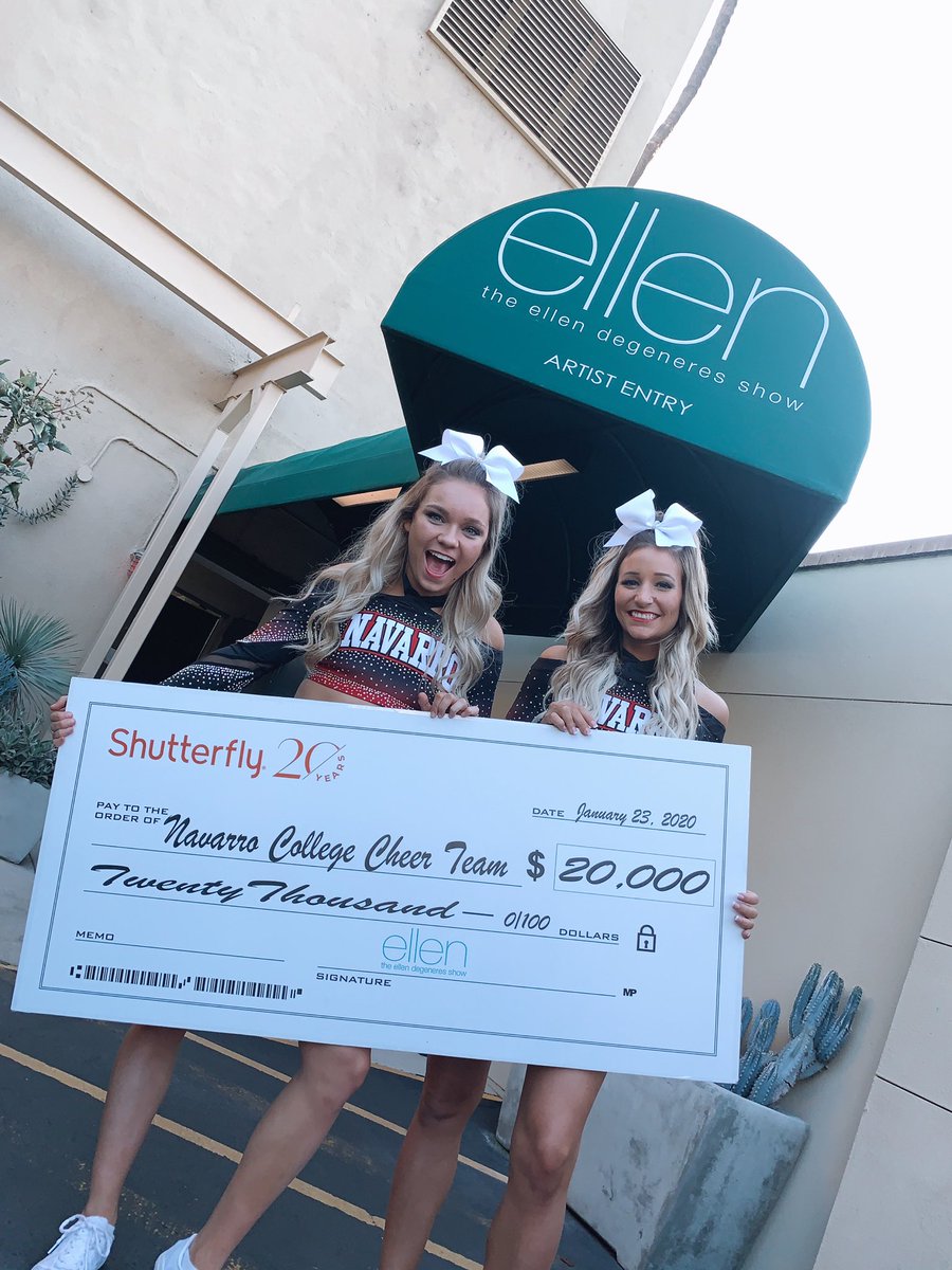 kassidywarnol's tweet photo. A dream come true. @TheEllenShow https://t.co/2sVQVbrf6r