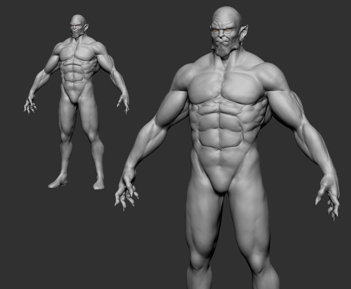 luistolosa94's tweet photo. Progress of the week, I have not been able to work much on it, the GTA has me hooked XD and the missions are not done alone.
Is your fault @Alkylidene3d
#zbrush #characterdesign #characterart #halvard https://t.co/hKGUO7T4xq