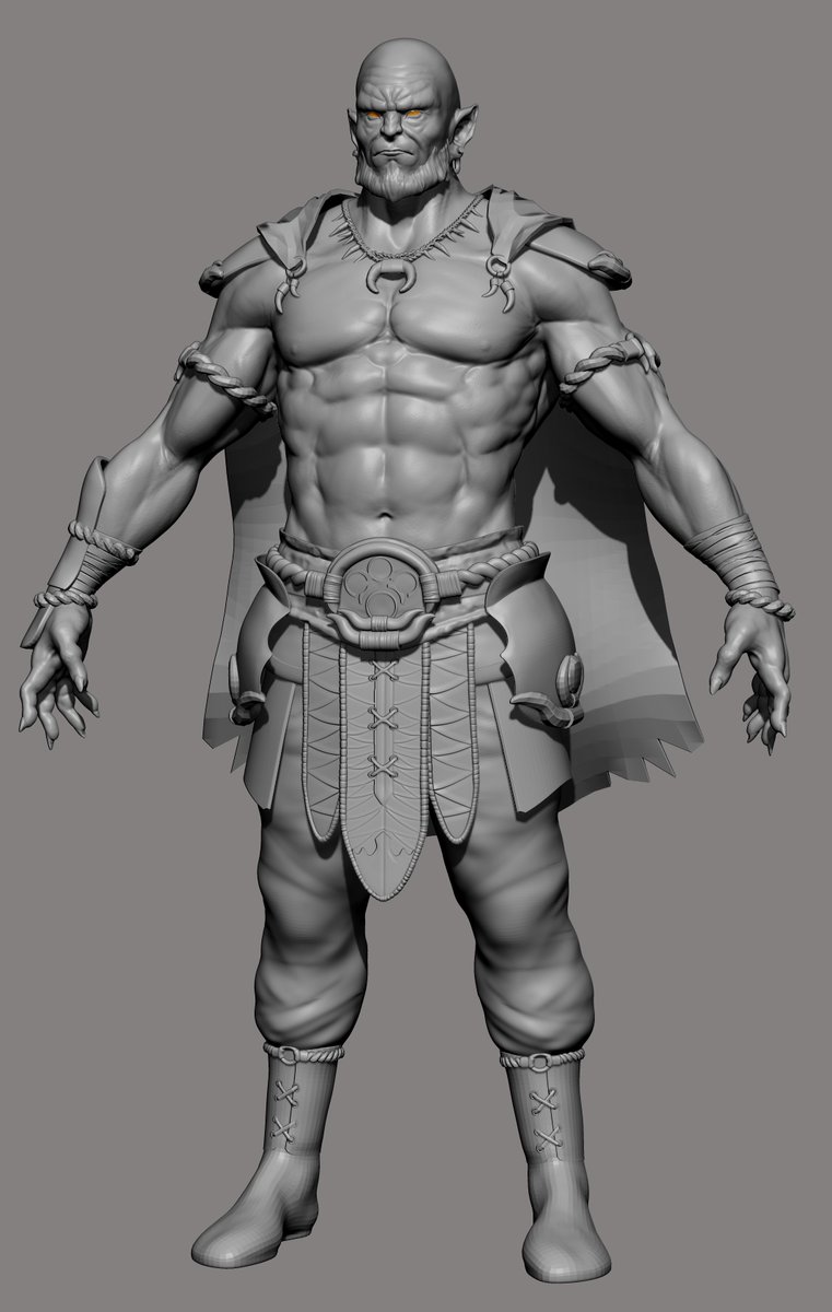 luistolosa94's tweet photo. Progress of the week, I have not been able to work much on it, the GTA has me hooked XD and the missions are not done alone.
Is your fault @Alkylidene3d
#zbrush #characterdesign #characterart #halvard https://t.co/hKGUO7T4xq