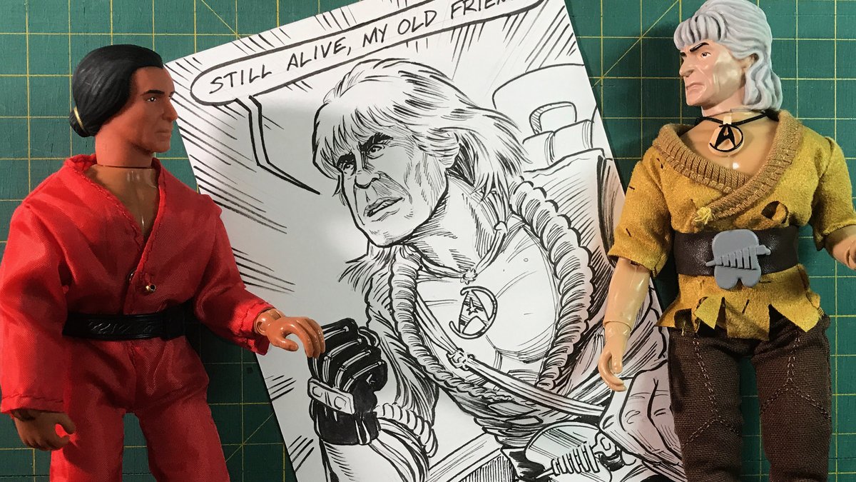 Feel free to subscribe to our YouTube channel if you just can't get enough of <a href="/runredrunfelts/">Run Red Run</a> &amp; I acting like idiots every Monday &amp; Thursday while I sketch. 

This week we talk about Kirk, Khan, and #StarTrek for six-and-a-half minutes while I doodle. 
youtu.be/1tvuC0SwKJ8