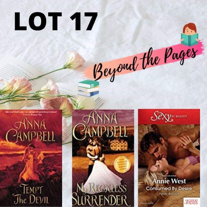 AnnaCampbelloz's tweet photo. Here's the link to pick up 2 signed trade paperbacks by me and a wonderful contemporary romance by Annie West at the #BeyondthePages #auction to raise money for victims of the #AustralianFire #Facebook https://t.co/J3ftSaYfOX https://t.co/UMtmePhwyc