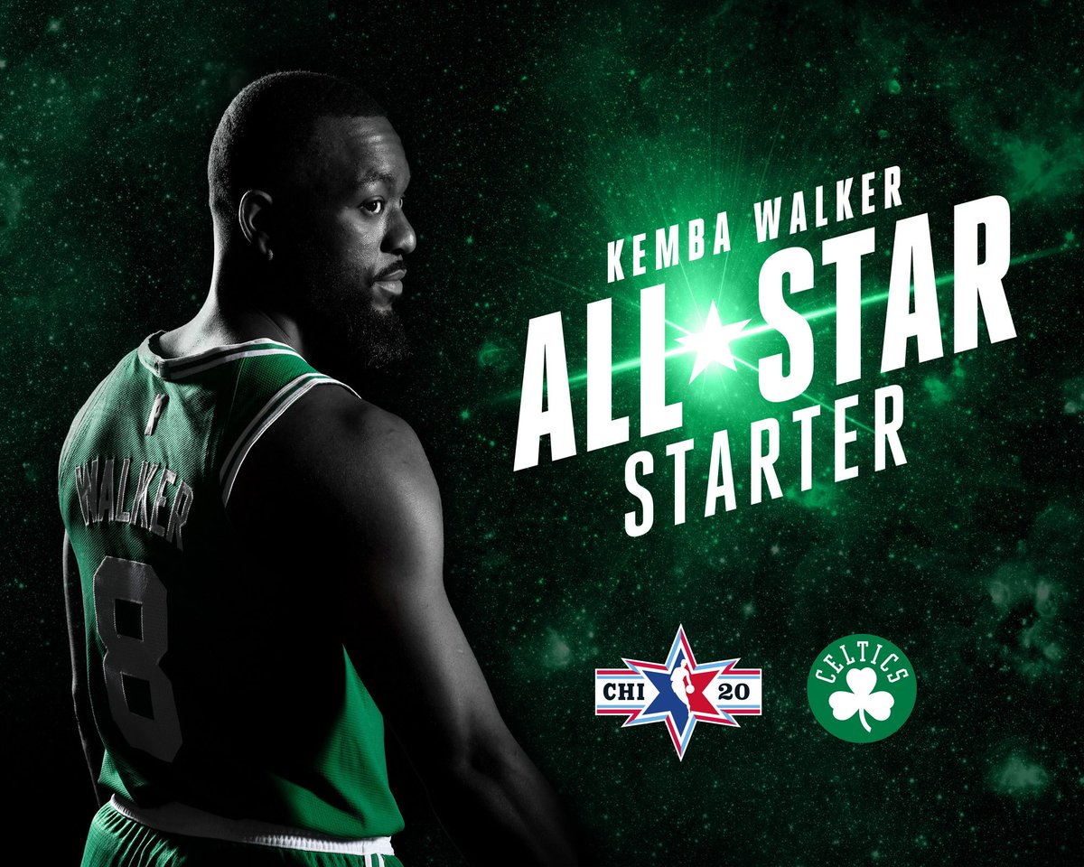 ⭐️ @KembaWalker IS A STARTER IN THE ALL-STAR GAME ⭐️
Congratulations Kemba!