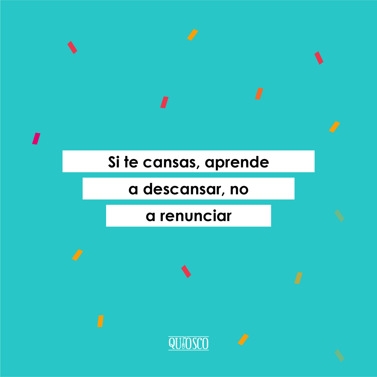 MiQuiosco_'s tweet photo. ¡¡Nunca te rindas!! ✨
A veces es bueno descansar y ver las cosas con otra perspectiva. #MiQuiosco https://t.co/kMh8kSOgpY