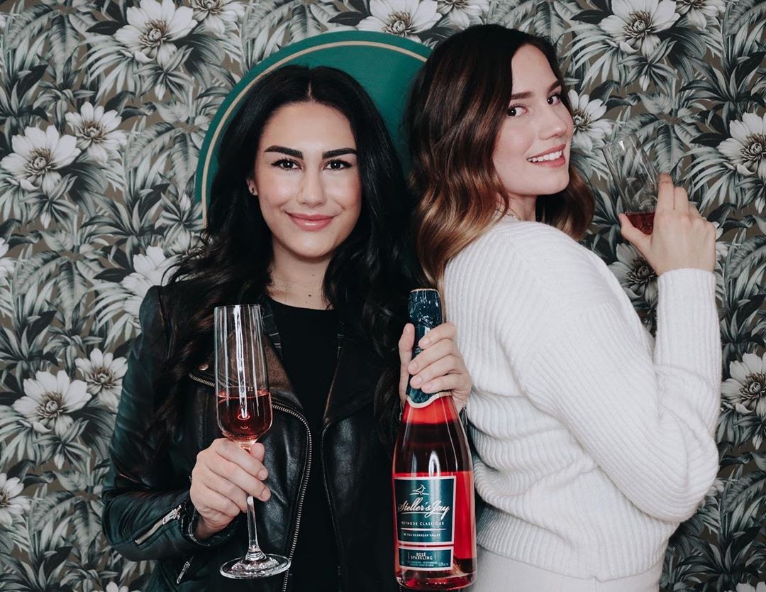 #Throwback to <a href="/brewilliamson/">Breanne Williamson</a> and Heatheria ringing in the new decade with Steller’s Jay 🍾 Our Sparkling Rosé is the perfect partner in crime to fight off the January blues.