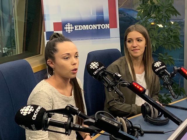 CBCRadioActive's tweet photo. Rowan Lumb and Sapphire Kroetsch started a GoFundMe campaign to support their friend Nicole Palladino, who was seriously injured after an accident in Costa Rica last week. Their campaign has already raised more than $80,000. https://t.co/cehfig719z