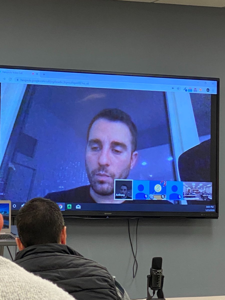 Great meetup tonight! Thanks again to our special guest <a href="/APompliano/">Anthony Pompliano 🌪</a>, our group loved your presentation, and had a great discussion about it afterwards.