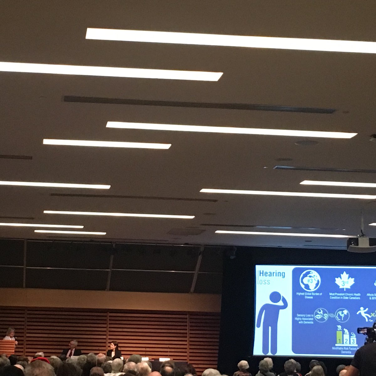 Dr. Marilyn Reed of Baycrest shares that individuals with hearing loss have an accelerated risk of developing cognitive decline. #brainhealth <a href="/AlzCanada/">Alzheimer Society of Canada</a> <a href="/ccna_ccnv/">CCNA-CCNV</a>