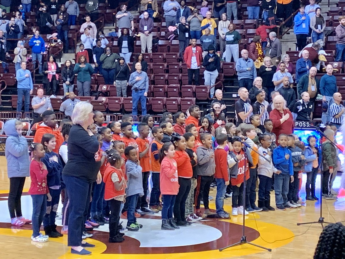 We had a great time and turnout at tonight’s Winthrop Eagles basketball game! #OneTeamOneMissionOneRockHill