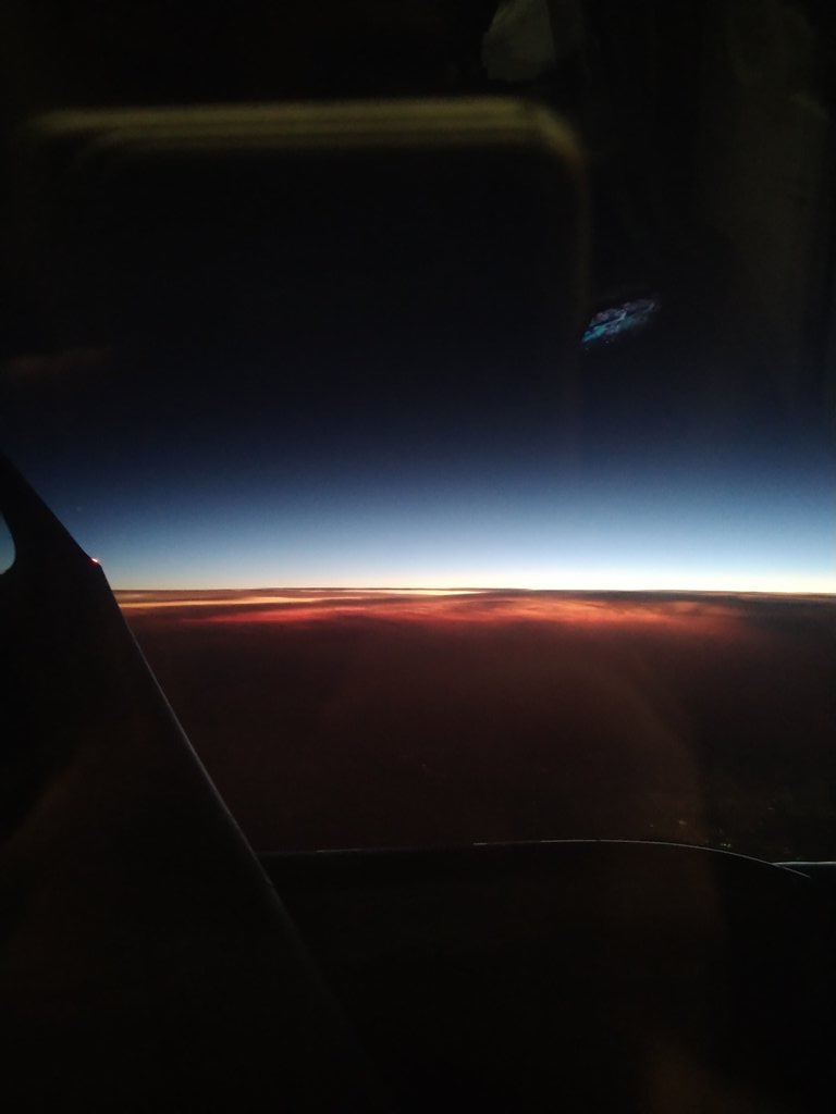 SubinSiby's tweet photo. Coming back from Delhi on a morning flight and saw the most beautiful sunrise ever. Felt like being on a different planet for a while. #MarsISeeYou

For us Indians living on the west coast, sunsets are what we see the most.

#nofilterwhatsoever https://t.co/xr331Wj8yH
