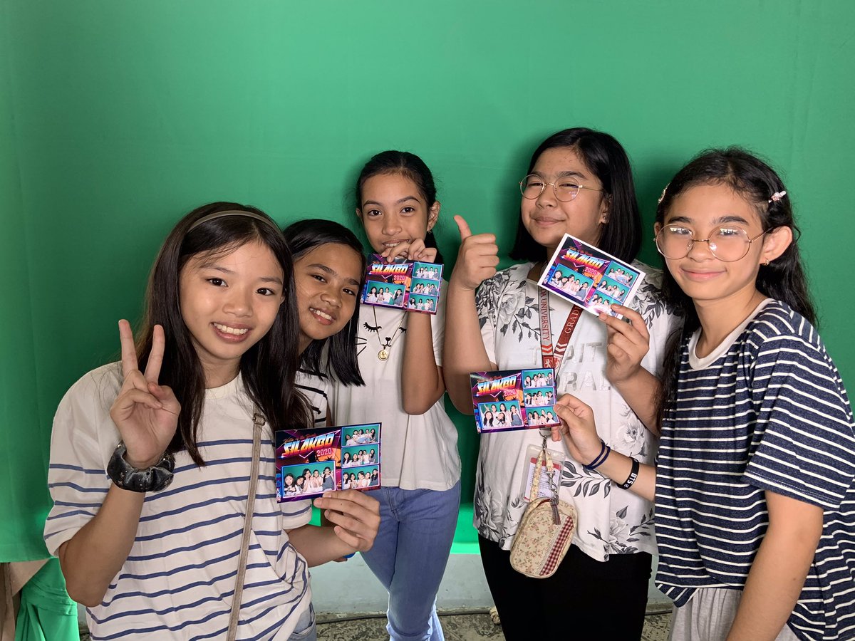 SBURRCProd's tweet photo. first of the day! thank you girls! ☺️❤️ 

visit us here at mendiola hall, booth #9! https://t.co/lUxMn1zxuT