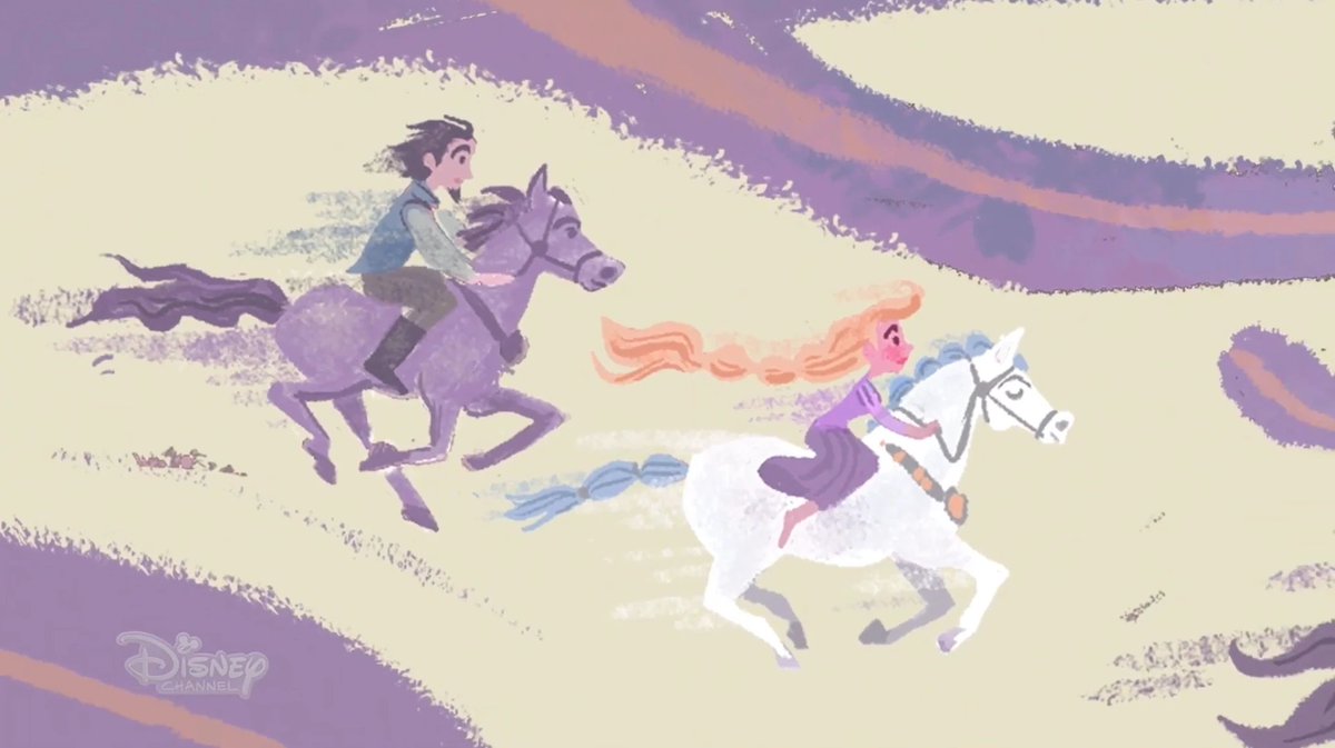 princeeric323's tweet photo. This picture shows about #Rapunzel and #EugeneFitzherbert while on horseback riding with #Maximus and #Fidella as in reference from the Prologue Movie "Tangled: Before Ever After" 🐎👨👩
#RapunzelsTangledAdventure
#TangledTheSeries
#CassandrasRevenge
#TangledBeforeEverAfter https://t.co/WYmx6wVMEB