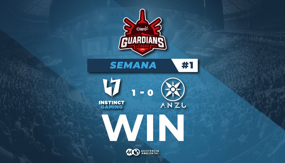 InstinctProTeam's tweet photo. La primera partida de #ClaroGuardiansLeague fue un tremendo #INSGWIN ⚡
#SANDIAGOD
@LVPperu https://t.co/hJwiKWPG58