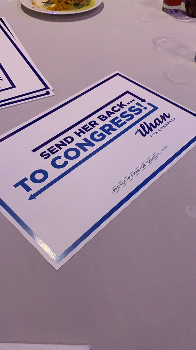 MelissaInColor's tweet photo. At the @Ilhan campaign kickoff! Let’s go!!!!!! #sendherback #tocongress https://t.co/y3fsbxzw8h