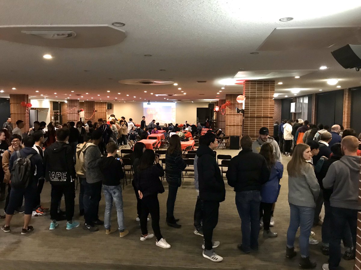 ATUimsso's tweet photo. Celebrating the Lunar New Year with 100+ guests! We have Chinese food for everyone! @ArkansasTech @ATUimsso @ATU_ISO https://t.co/5ILsrx7RTQ