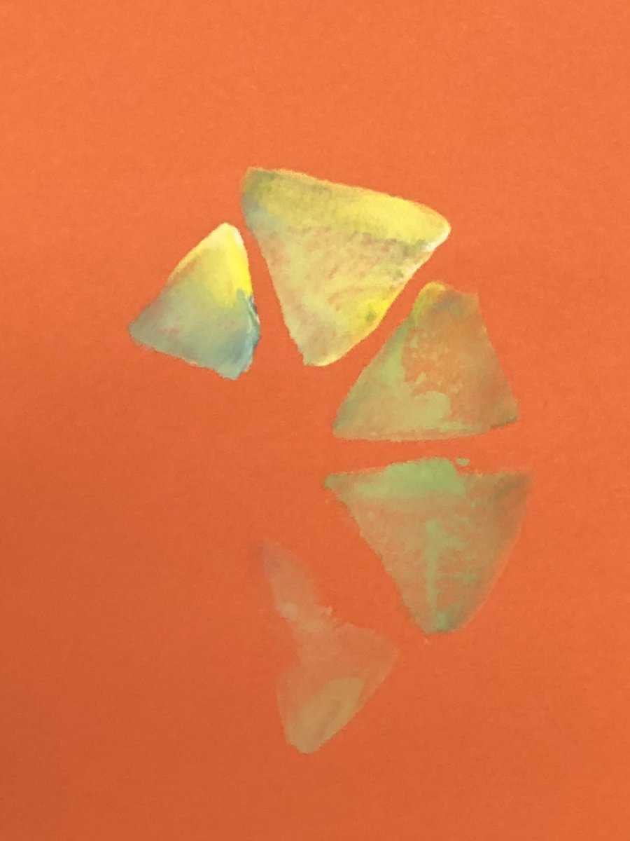 ARTofWES's tweet image. Some close ups of those GR2 #geometricshape mono prints