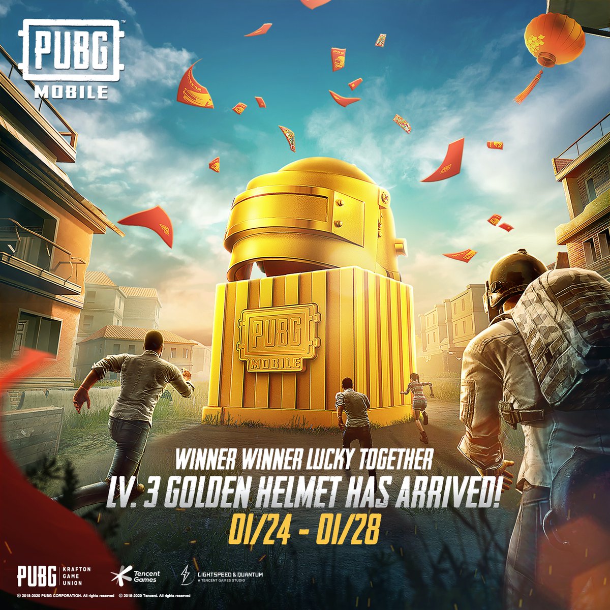 Pubg Mobile On Twitter Almost Time For Red Packet Drop Get In
