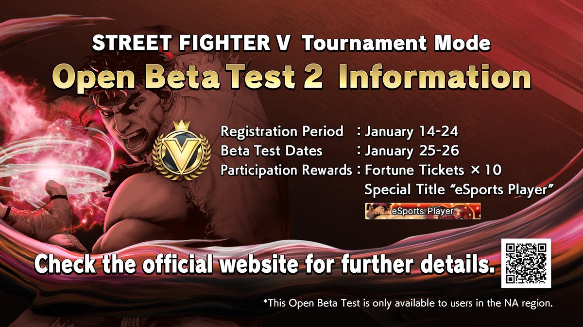 Tournament Mode Open Beta Test 2