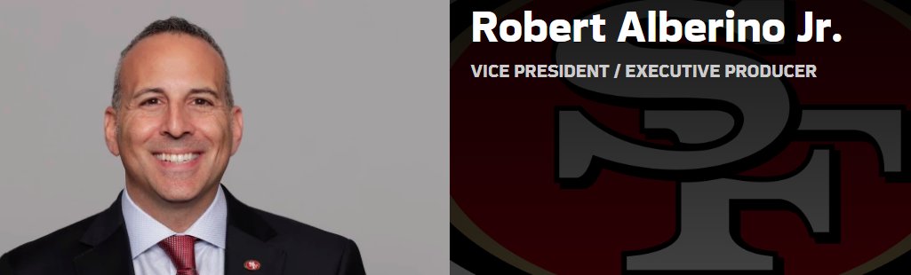 NDWHAthletics's tweet photo. NDWHAthletics is pleased to announce a live video chat Friday in the Student Success Center 11:45 am to 12:15 pm during community period w/ Super Bowl bound VP/Exec. Producer Rob Alberino - Class of 88 - from the San Francisco 49ers. Prepare a question to ask Rob! #weareND https://t.co/gumEmobuYT
