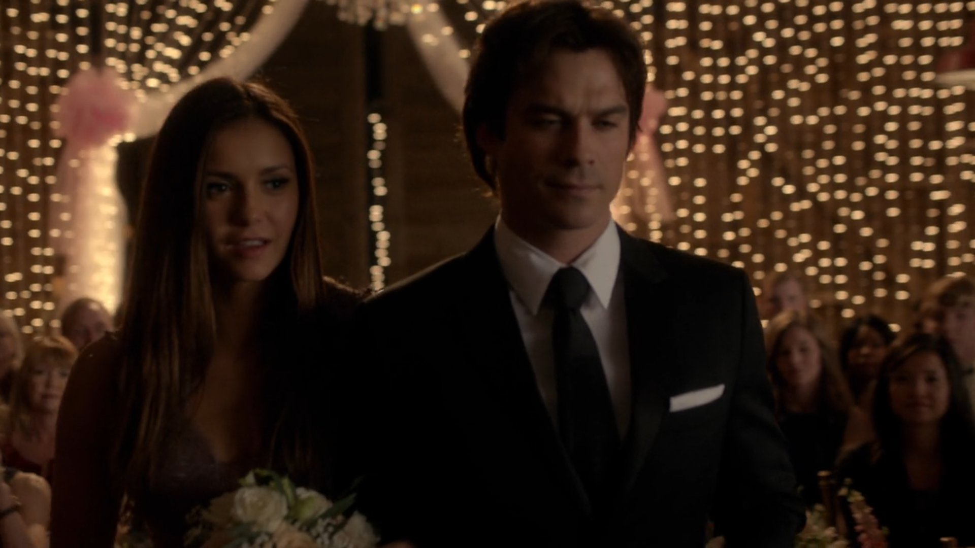 Vampire Diaries Season 5 Elena And Damon Wedding
