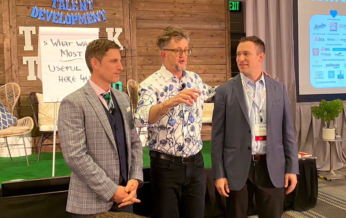 Thank you for taking your time to shine from stage to congratulate us on  our inaugural Talent Development Think Tank Conference <a href="/boxofcrayons/">Box of Crayons</a> 😭♥️ #tdthinktank