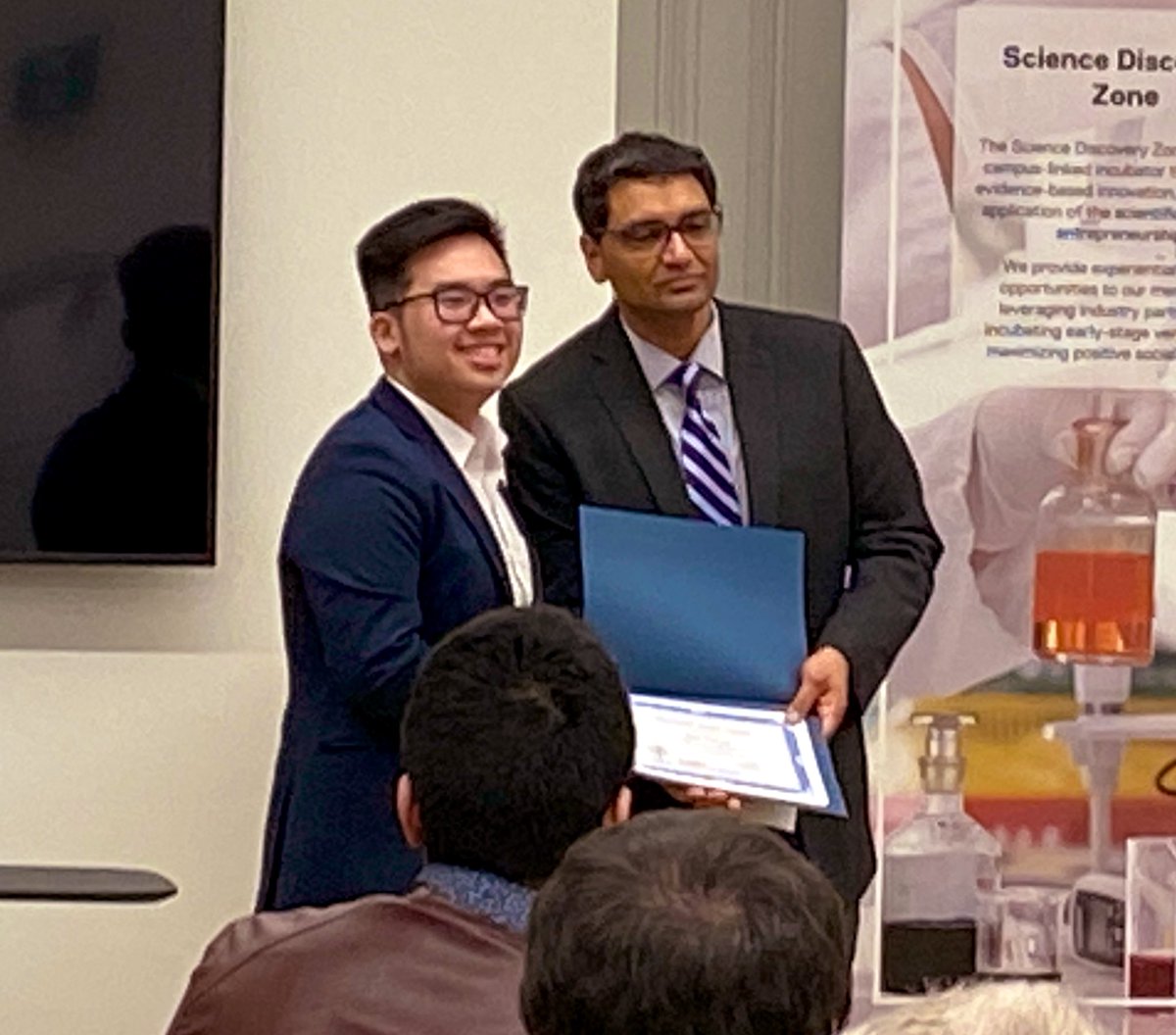hutt_michelle's tweet photo. I am  #DCProud of our student award winners! Thank you, Chemical Institute of Canada.  Bringing home the hardware in the Chemical Engineering Tech, Pharmaceutical &amp; Food Science and Chemical Lab Technician programs @durhamcollege https://t.co/hwA34bcB1H