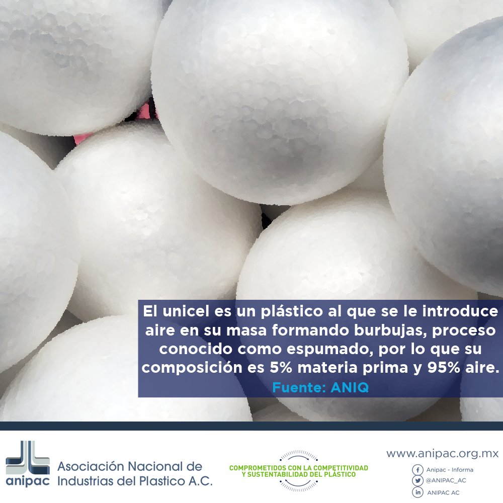 ANIPAC_AC's tweet photo. ¡El unicel se puede reciclar♻️! Los contenedores para la industria alimenticia son reutilizados en placas aislantes para la construcción. #PlásticosEnLaIndustria https://t.co/QP0kkh5rZl