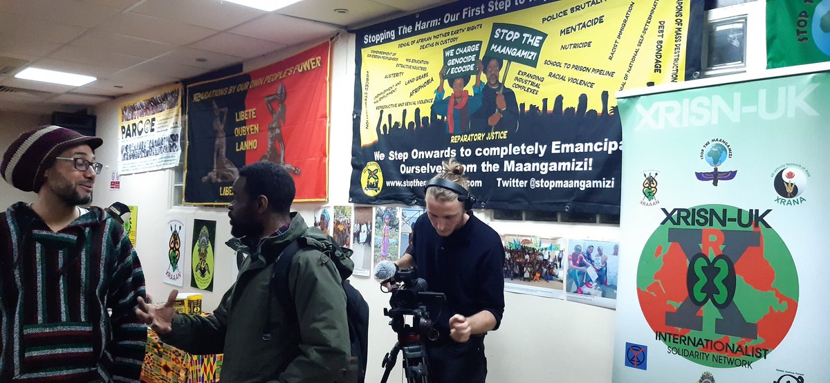 #4C sounding the alarm for #ClimateEmergency #PlanetRepairs #ReparatoryJustice. Partnership mtg with @STOPMAANGAMIZI and @XRIntSol #Asia #Afrika #AbeyaLala #Brixton #London 23.1.2020 #SeizeTheTime for #GlobalJustice @Xosei @saimurai @GrantCaul @SistaSerwah