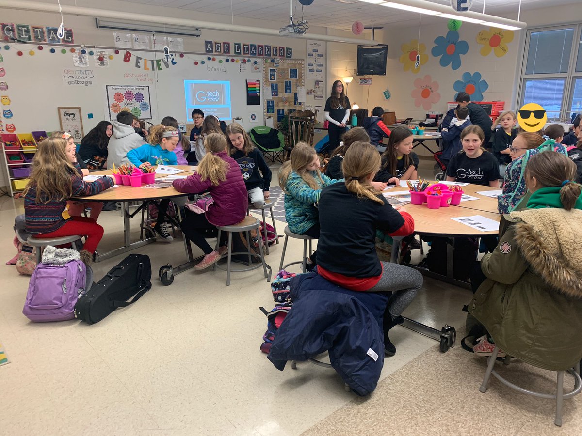 What a great turn out for our G-Tech Meeting this morning!! We celebrated everything we have accomplished so far this year and learned about some new tasks we will take on! We’re proud to help <a href="/CBGrovelandEl/">Groveland Elementary</a> Grizzles with all things technology! #cbsdtech #gtech 📱💻😊