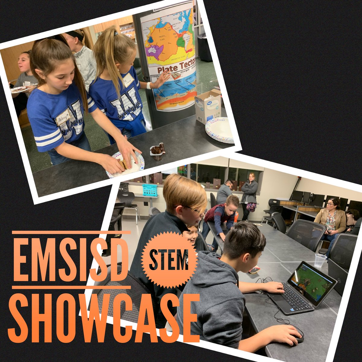 JenniferPrince's tweet photo. Blown away by these students and teachers at the @EMSISD STEM Showcase. So many great things to see and learn tonight! #EMSproud ##emsSTEM #DiscoverEMSISD https://t.co/DNTyjDFRWC
