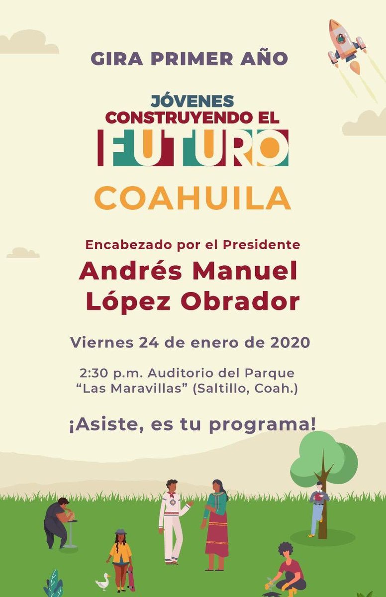 Nos vemos mañana en Saltillo, Coahuila!