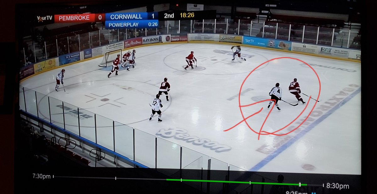 TanB88's tweet photo. Another bullshit call by @TheCCHL refs...so called check to the head recipient never missed a shift!! @centraljunior #disgusting #needconsistency #getahandleonthingscommish https://t.co/GSFboSogq3