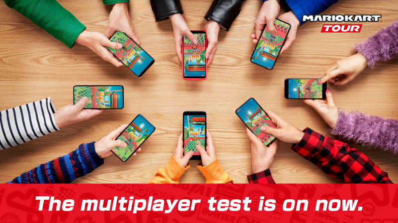 prnintendowatch's tweet photo. Second Multiplayer test for #MarioKartTour and anyone can participate. Race your friends by tapping Menu, and then Multiplayer in-game. https://t.co/rKtLyvtRzh